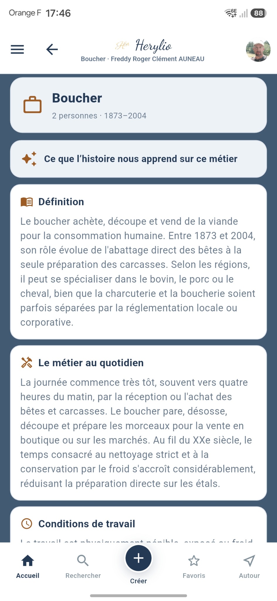 Histoire d’un métier ancestral